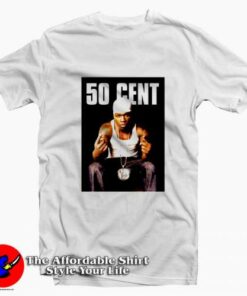 Cool Vintage 50 CENT Album Unisex T-shirt On Sale Cool Vintage 50 CENT Album Unisex T-shirt On Sale