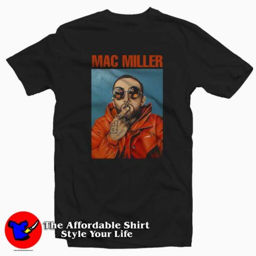 Cool Vintage Mac Miller Music 90s Unisex T-shirt On Sale