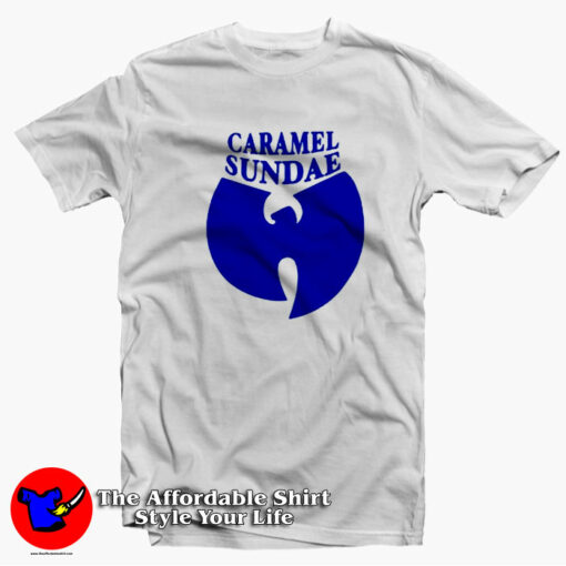 Cool Wutang Caramel Sundae Hip Hop Music T-shirt On Sale