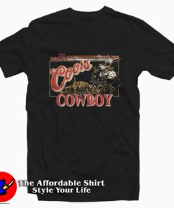Coors Original Cowboy Comfort Graphic T-Shirt On Sale