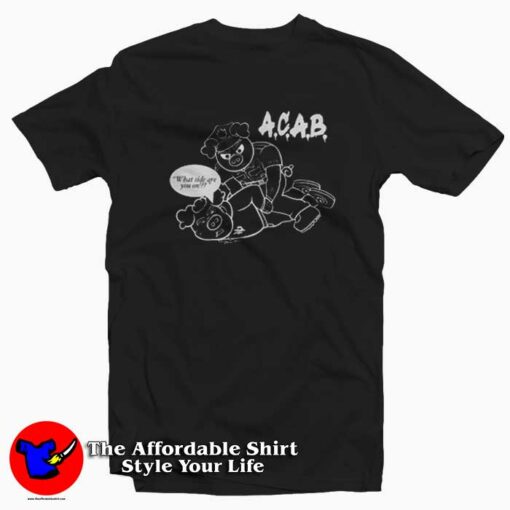 Cops Make Pigs Look Bad ACAB Unisex T-shirt On Sale