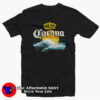 Corona Extra Beer Cerveza Sunset Surf Distressed T-shirt On Sale