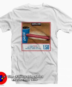 Costco Hot Dog And Soda Combo Graphic T-Shirt On Sale Costco Hot Dog And Soda Combo Graphic T-Shirt On Sale