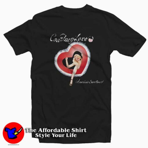 Courtney Love America’s Sweetheart Vintage T-Shirt On Sale