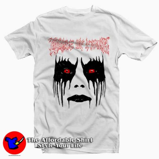 Cradle Of Filth Dani Face Graphic Unisex T-Shirt On Sale