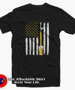Craft Beer American Flag USA Funny Parody Unisex T-shirt On Sale 1 Craft Beer American Flag USA Funny Parody Unisex T shirt On Sale 2