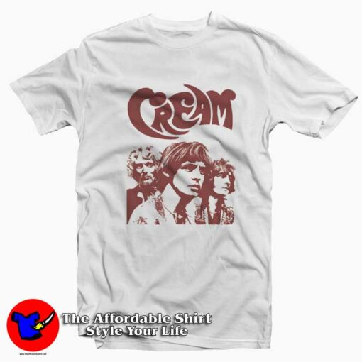 Cream Psychedelic Acid Blues Rock T-shirt On Sale