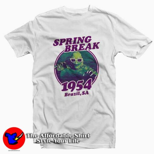 Creature The Black Lagoon Spring Break T-shirt On Sale