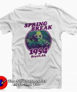 Creature The Black Lagoon Spring Break T-shirt On Sale Creature The Black Lagoon Spring Break T-shirt On Sale