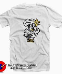 Creepy Little Mermaid Skeleton Unisex T-shirt On Sale Creepy Little Mermaid Skeleton Unisex T-shirt On Sale