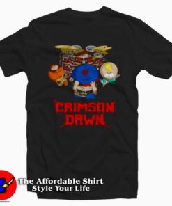 Crimson Dawn South Parks Band Music T shirt On Sale 1