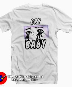 Cry Baby Retro Aesthetic Pop Art Graphic T-shirt On Sale Cry Baby Retro Aesthetic Pop Art Graphic T-shirt On Sale