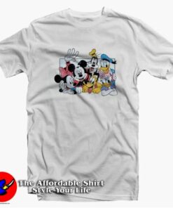 Cute Cartoon Disney Characters Unisex T-Shirt On Sale Cute Cartoon Disney Characters Unisex T-Shirt On Sale