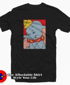 Cute Disney Dumbo Portrait Unisex T-shirt On Sale