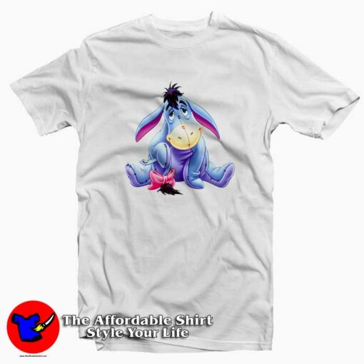 Cute Eeyore Disney Winnie The Pooh T-shirt On Sale