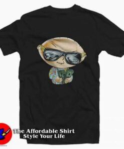 Cute Family Guy Stewie with Cash Bling T-shirt On Sale