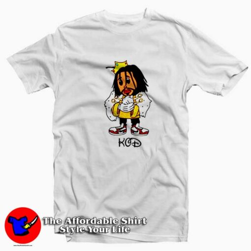 Cute J Cole KOD Disney Cartoon Retro Unisex T-shirt On Sale