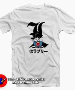 Cute Lawliet Death Note Unisex T-shirt On Sale Cute Lawliet Death Note Unisex T-shirt On Sale