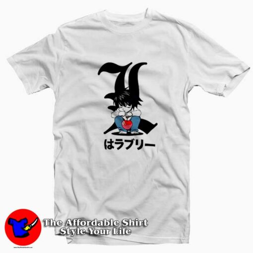 Cute Lawliet Death Note Unisex T-shirt On Sale