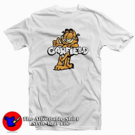 Cute Like Garfield Retro Unisex T-shirt On Sale