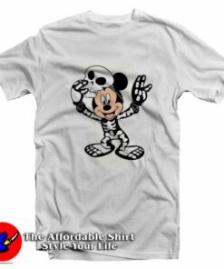 Cute Mickey Mouse With Halloween Mask T-Shirt On Sale Cute Mickey Mouse With Halloween Mask T-Shirt On Sale