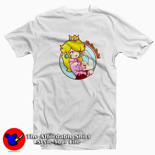 Cute Princess Peach Lovely Unisex T-Shirt Cheap