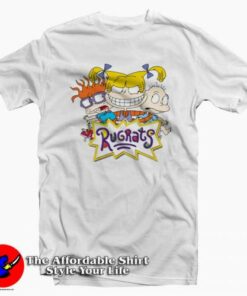 Cute Rugrats Reptar Chuckie Finster Unisex T-shirt On Sale Cute Rugrats Reptar Chuckie Finster Unisex T-shirt On Sale