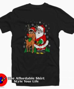 Cute Santa Christmas Vintage Unisex T-shirt On Sale Cute Santa Christmas Vintage Unisex T-shirt On Sale