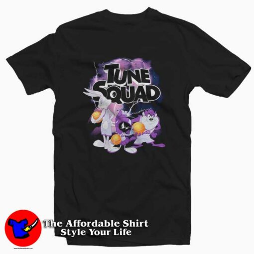 Cute Space Jam Tune Squad Trio Unisex T-shirt On Sale