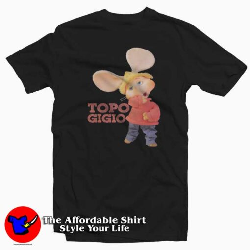 Cute Topogigio Topo Gigio Graphic T-shirt On Sale