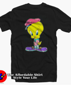 Cute Tweety Bird Looney Toons Vintage 90s T-Shirt On Sale Cute Tweety Bird Looney Toons Vintage 90s T-Shirt On Sale