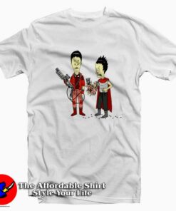 Cyberpunk Beavis And Butthead x Akira T-shirt On Sale Cyberpunk Beavis And Butthead x Akira T-shirt On Sale