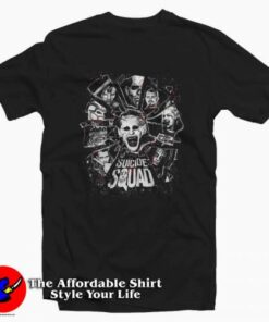 DC Comics Suicide Squad Group Unisex T-shirt On Sale DC Comics Suicide Squad Group Unisex T-shirt On Sale