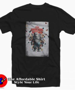 DC Comics The Suicide Squad King Shark Poster T-shirt On Sale DC Comics The Suicide Squad King Shark Poster T-shirt On Sale