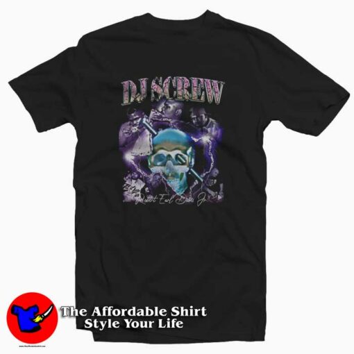 DJ Screw Vintage 90’s Rap Inspired Unisex T-shirt On Sale