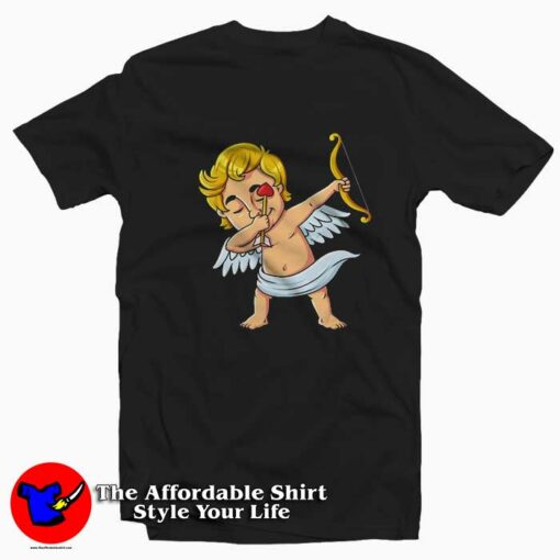 Dabbing Cupid Valentines Day T-Shirt Valentine’s Day Gift