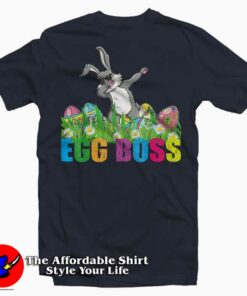 Dabbing Egg Boss Bunny Easter T Shirt For Gift Easter Day 1