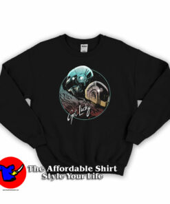 Daft Punk Get Lucky Funny Electronic Duo Sweatshirt On Sale 1