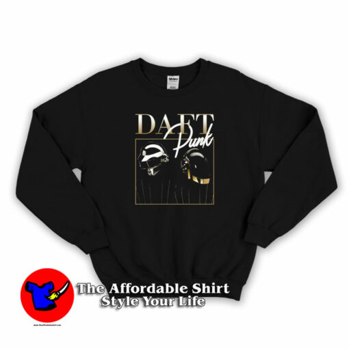 Daft Punk Rapper Homage 90S Retro Vintage Sweatshirt On Sale