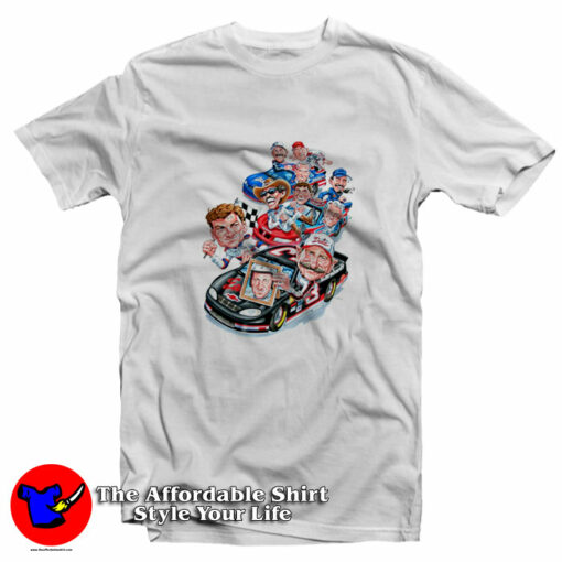 Dale Earnhardt Jr Nascar Vintage Graphic T-Shirt On Sale