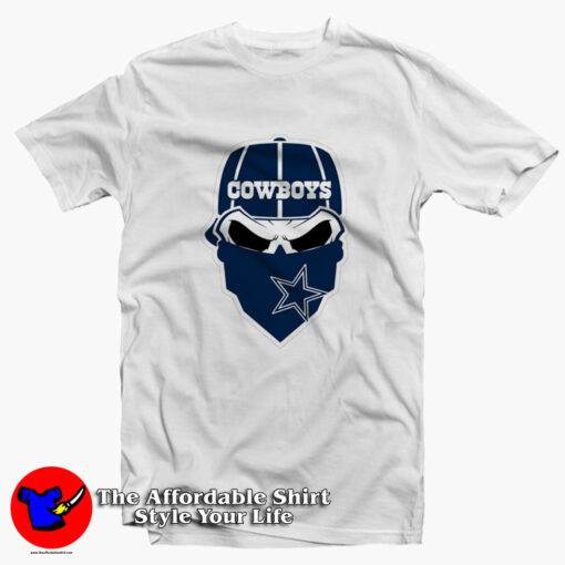 Dallas Cowboys Skull Logo Unisex T-Shirt On Sale