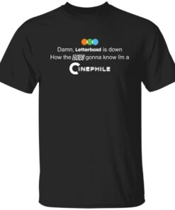 Damn Letterboxd is down how the hose gonna know shirt Damn Letterboxd is down how the hose gonna know shirt