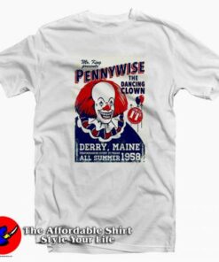 Dancing Clown Pennywise Tee Shirt Dancing Clown Pennywise Tee Shirt