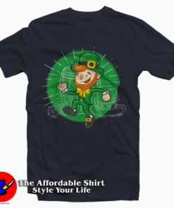 Dancing Leprechaun Funny T Shirt St Patricks Day 1