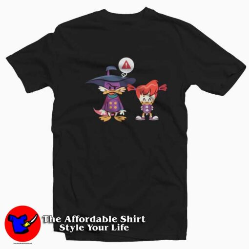 Dangerous Duo Darkwing Duck Graphic T-Shirt On Sale