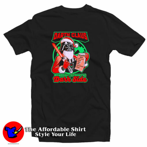 Dark Lord Christmas Darth Claus T-Shirt