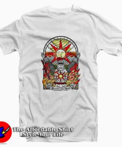 Dark Souls Praise The Sun Graphic Unisex T-Shirt On Sale Dark Souls Praise The Sun Graphic Unisex T-Shirt On Sale