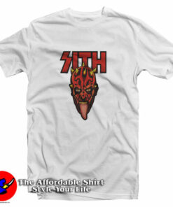 Darth Maul Sith Kiss Heavy Metal Parody T-Shirt Darth Maul Sith Kiss Heavy Metal Parody T-Shirt