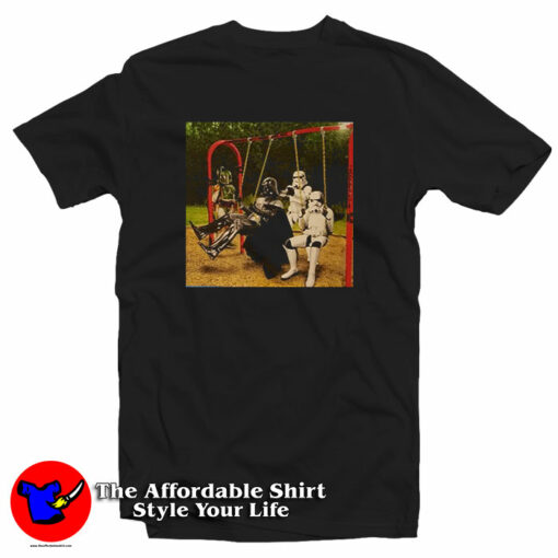 Darth Vader on Swing Set T-Shirt