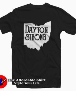 Dayton Strong Ohio Strong Unisex T-shirt On Sale Dayton Strong Ohio Strong Unisex T-shirt On Sale